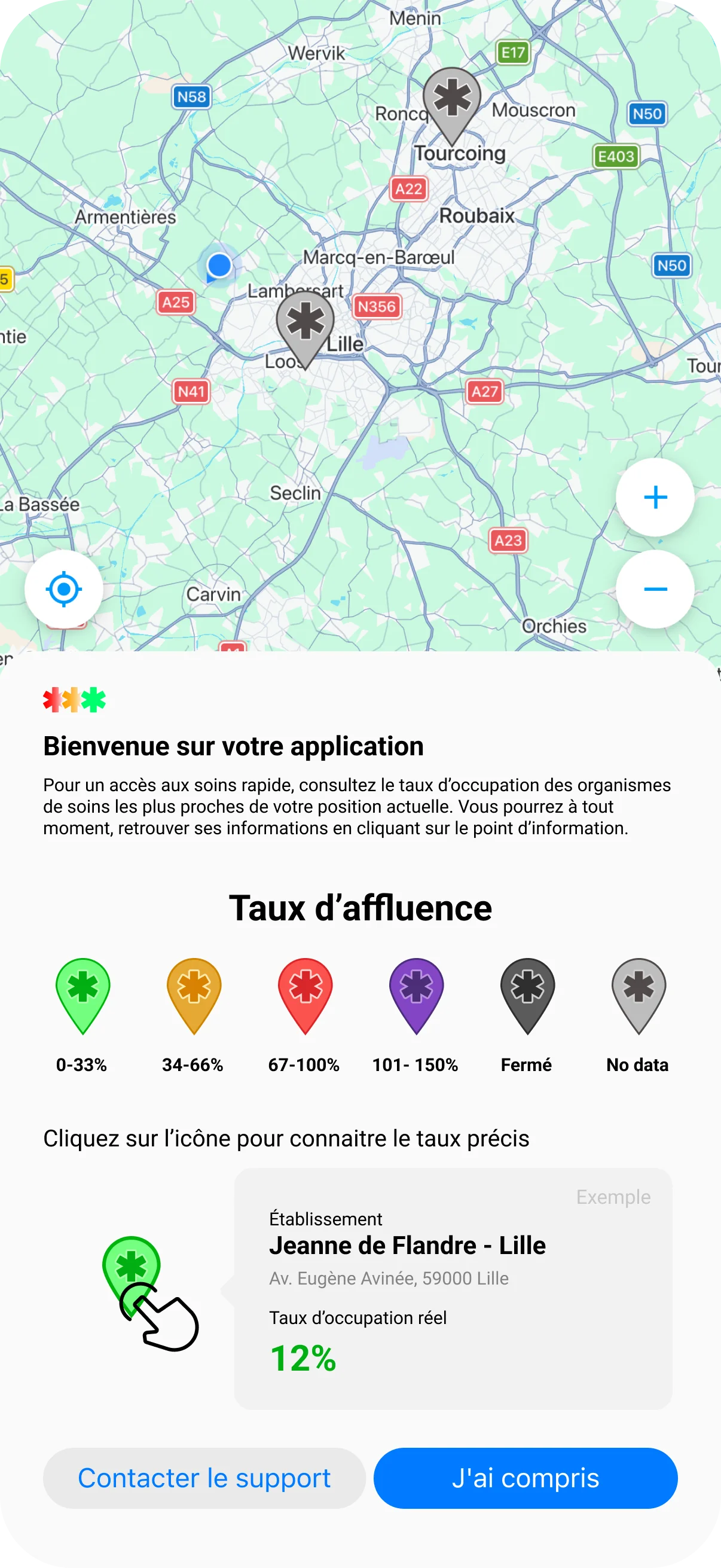 Plateforme & système visuel, Visuel 1